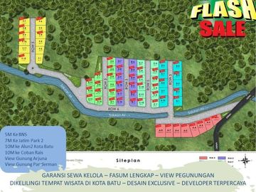 Gratis Sofa 3KT Rumah Malang Batu Tipe 57 3 Menit ke BNS
