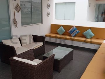OCASION VENDO LINDA CASA DE PLAYA  AMOBLADA DENTRO DE CONDOMINIO PLAYA AZUL
