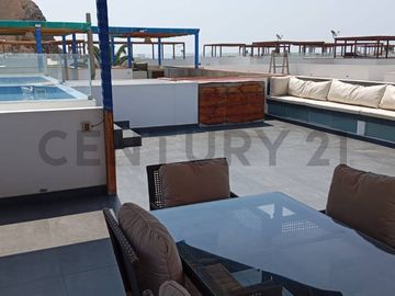 OCASION VENDO LINDA CASA DE PLAYA  AMOBLADA DENTRO DE CONDOMINIO PLAYA AZUL