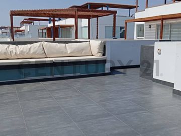 OCASION VENDO LINDA CASA DE PLAYA  AMOBLADA DENTRO DE CONDOMINIO PLAYA AZUL