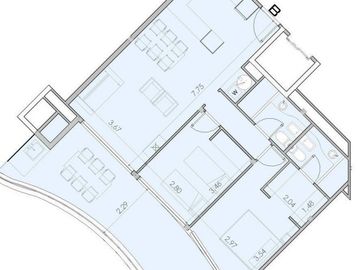 Departamento en venta en Ostende