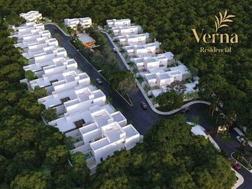 Casas en Privada Verna en Conkal - Modelo 1 Piso