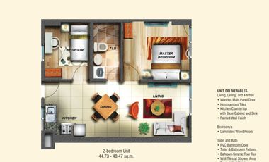 1 Bedroom Condominium in Soltana Nature Residences Tower 2