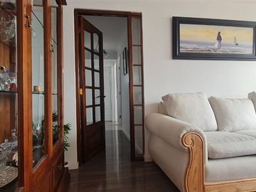 Luminoso departamento, vista al mar en Jardín del Mar 3d,3b
