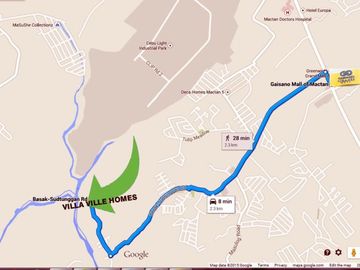 FOR SALE 2 BEDROOM ONE STOREY HOUSE in Bellaville Lapulapu City Cebu