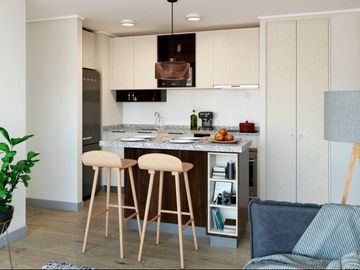 Venta Departamento 1 Dormitorio La Florida + Estacionamiento