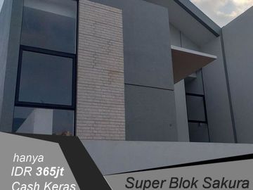 Rumah murah ala villa Konsep Industrial Japanese di Cileunyi Dkt TOL