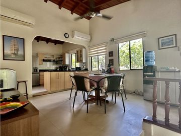 Venta de cabaña en conjunto frente de la playa, Don Jaca, Santa Marta