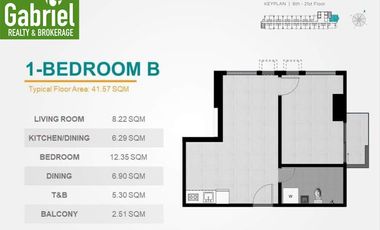 1 Bedroom Condominium in Casa Mira Towers Guadalupe Extension