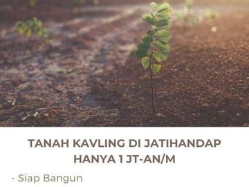 KAVLING MURAH SIAP BANGUN VIEW KOTA BANDUNG