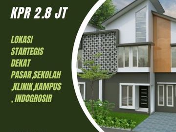 2 Lantai Rumah View Bukit Katu Bisa KPR 2KT Tipe 34/60
