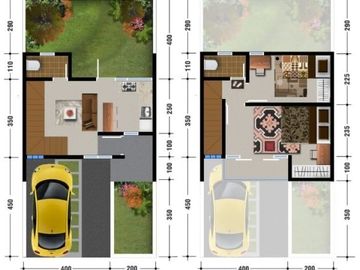Rumah minimalis DP ringan di bandung