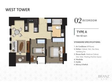 Apartemen Berkelas Siap Huni di Branz BSD City