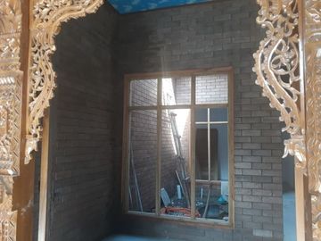 Rumah Baru Siap Bangun dengan Pintu Gebyok Hanya 400 Jt-an