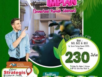 ON SALE! DIAMOND VILLAGE JUANDA 3, Hunian Murah Nyaman di Damarsi dan Akses Keluar Cepat