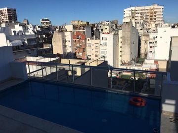 Departamento 1 ambiente con cochera venta Recoleta