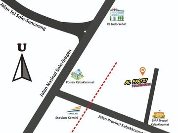 RUMAH MEWAH SOLO TIMUR ALFARIZI TOWNHOUSE