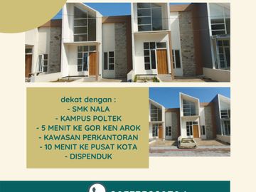 rumah murah selayaknya villa kota malang