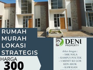 rumah murah selayaknya villa kota malang