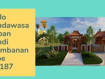 Dijual, 1 Unit Terakhir Dalam Kompleks Perumahan Di Prambanan