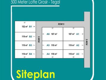 500 Meter Lotte Grosir Tegal: Tanah Kavling 1 Jt-an