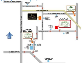 RUMAH READY DI BEKASI - VICTORIA VILLAGE - FREE PPN!! DP HANYA 5JT!!
