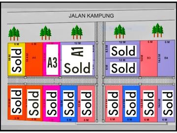 Tanah kavling surya regency