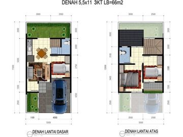 Rumah Brand New 2 Lantai dekat Bintaro Jaya di Jurang Mangu Barat, 2860