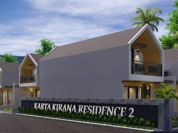 RUMAH 2 LANTAI MURAH DI PRAMBANAN DESIGN SCANDINAVIAN INCLUDE MEZZANINE