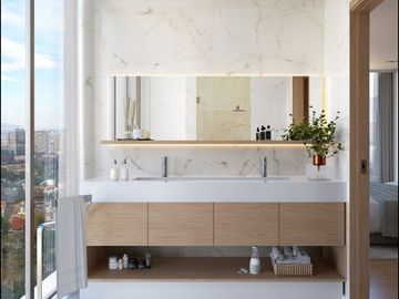 Apartamento con bosque privado, pozo de agua, muro de escalar, spa, parque par a