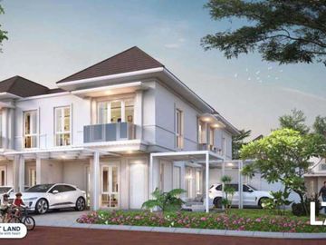 Disewakan Rumah Cluster Elista Gading Serpong Tangerang Baru Semi Furnished Posisi Hoek