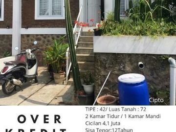 OVER KREDIT Rumah Cluster bergaya Modern di Pasirjati, Cijambe, Ujung Berung