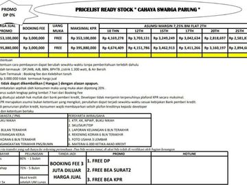 Hunian 1 lantai tanpa dp free all in lokasi strategis di parung bogor