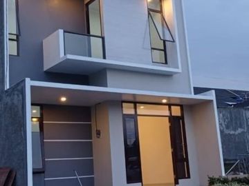 Rumah cluster dekat tol sawangan di rangkapan jaya depok