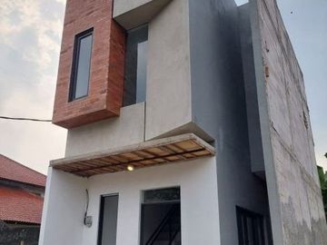 Rumah murah siap huni bebas banjir gratis biaya surat di beji depok