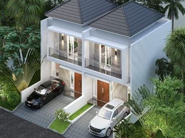 Rumah murah siap huni bebas banjir gratis biaya surat di beji depok