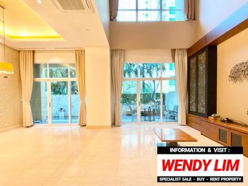 DIJUAL TOWNHOUSE THE PAKUBUWONO RESIDENCES dgn PRIVATE POOL