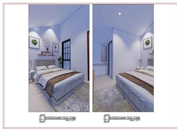 DIJUAL MURAH !! RUMAH BARU DI PERUM METRO BERDAMPINGAN DENGAN INTERMODA BSD-CISAUK