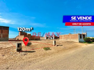 Venta De Terreno En Urb 7 De Agosto
