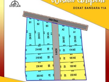 Timur Bandara YIA Tanah Perumahan 12X ANGSUR TANPA BUNGA
