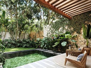 Villa con alberca privada, y rooftop en residencial con casa club, parque sensor