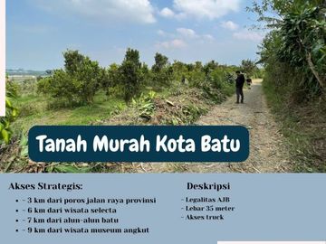 Tanah Kebun Murah Lokasi Museum Angkut