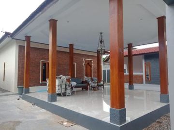 Rumah Jawa Klasik di Prambanan Sedang Bangun 75%