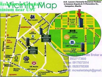 Condo near UST FEU Grand Residences Espana 2 near RFO