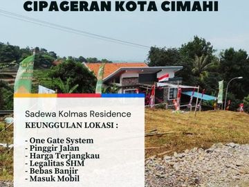 RUMAH/ TANAH KAVLING Siap Bangun Cipageran Dekat Alam Wisata Cimahi.