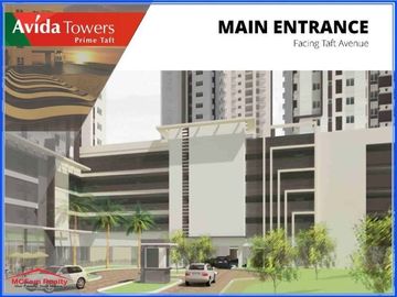 1 Bedroom RFO Avida Towers Prime Taft Near DLSU, Makati