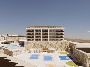 Penthouse vista al mar, terraza grande, casa club, pickleball, en venta El Teza