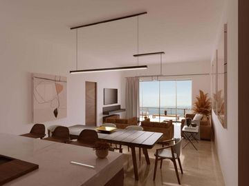 Penthouse vista al mar, terraza grande, casa club, pickleball, en venta El Teza