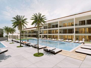 Penthouse vista al mar, terraza grande, casa club, pickleball, en venta El Teza