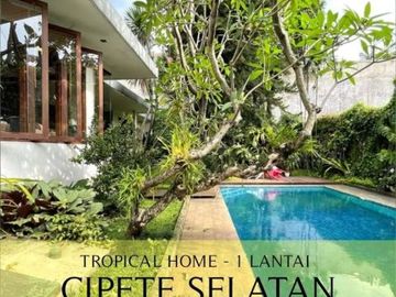For Sale Beautiful Tropical Single Storey House at Cipete